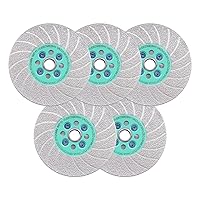 Vista 13 de Hoja de diamante de corte de pulido - Muela abrasiva de diamante 4-1/2"/115mm, muela de granito para dar forma a gres porcelánico, azulejos