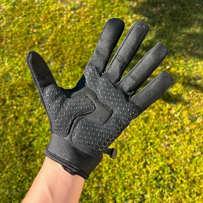 Guantes para ciclismo Zoom Urban Gear talle XL negros miniatura 5