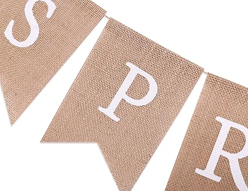 Miniatura 7 de Decoraciones rústicas de arpillera para baby shower, pancarta de cumpleaños para bebé, fondo de fotos de fiesta, accesorios de decoración de fotos