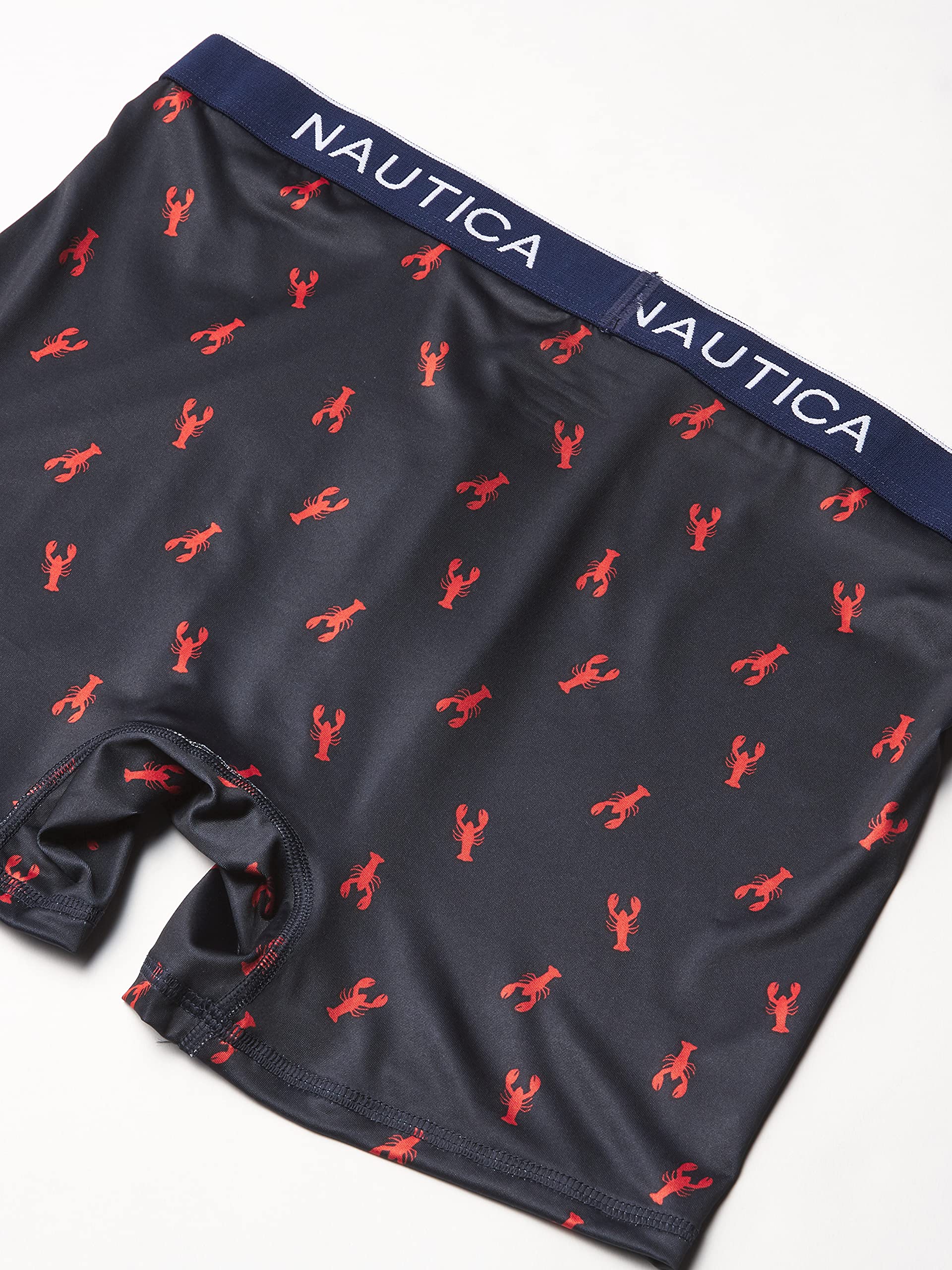 Nautica Krótkie bokserki Mężczyźni 4 Pack Micro Boxer Brief