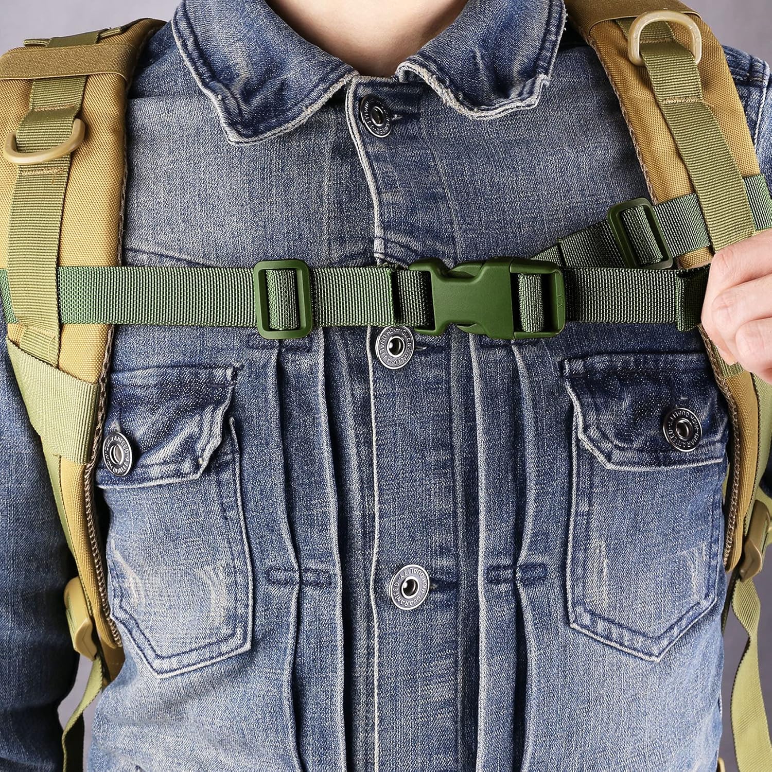 Amazon.co.jp JETEDC Backpack Chest Strap Adjustable Sternum Strap