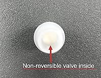 Vista 7 de AlcoMate Boquillas de alcoholímetro de flujo unidireccional, envueltas individualmente para una máxima precisión y pruebas higiénicas, compatibles