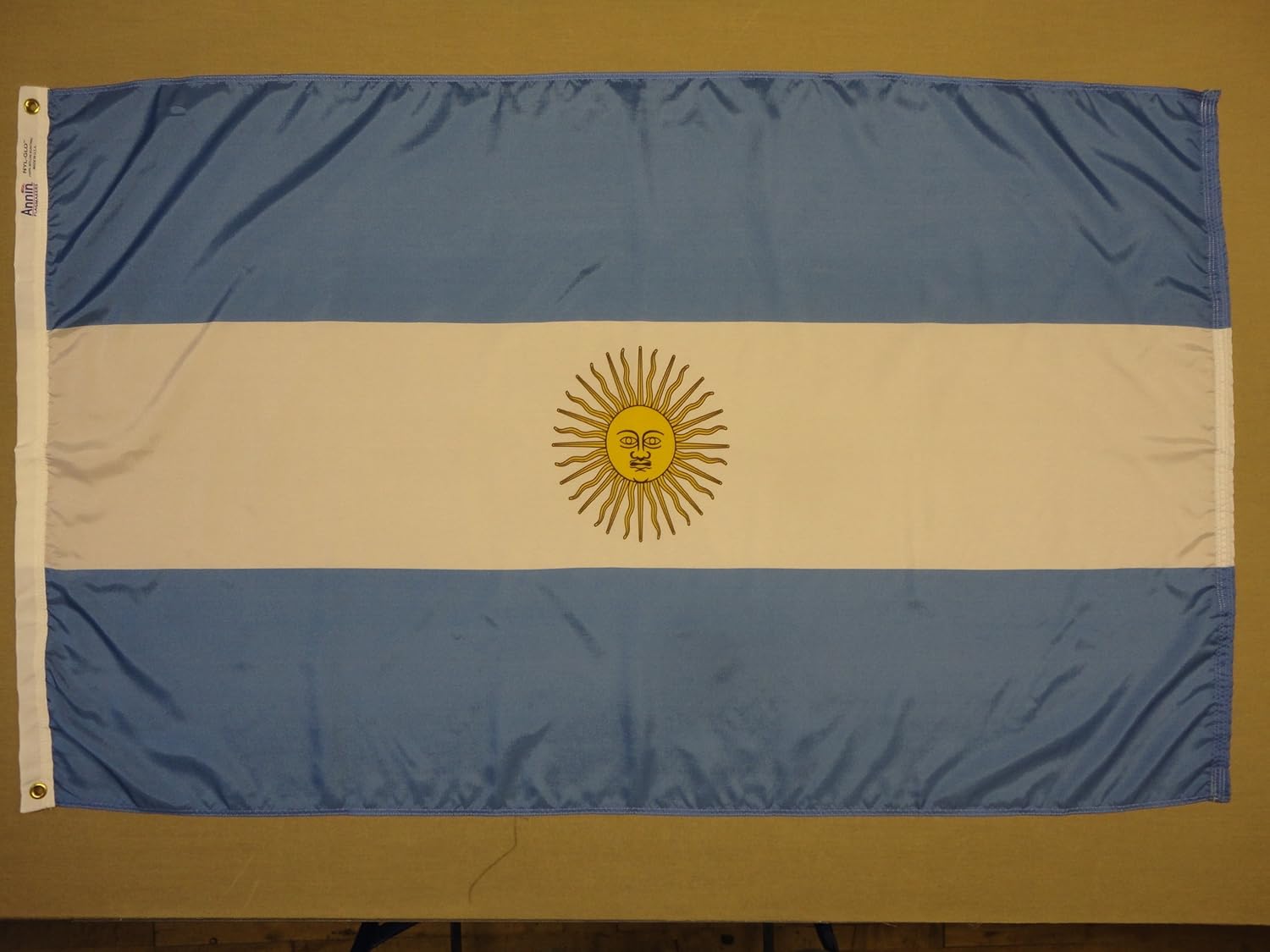 Annin Flagmakers Argentina Flag USA-Made to Official United Nations Design Specifications, 4 x 6 Feet (Model 190328)