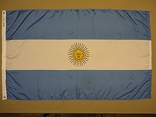 Annin Flagmakers Model 190325 Argentina Flag USA-Made to Official United Nations Design Specifications, 3 x 5 Feet, Multicolor