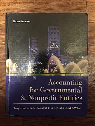 Accounting for Govemental and Nonprofit Entities-Wow! eBook