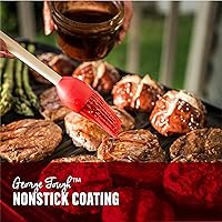 Vista 4 de Parrilla eléctrica George Foreman GFO201R, para interiores y exteriores , Antiadherente, Rojo