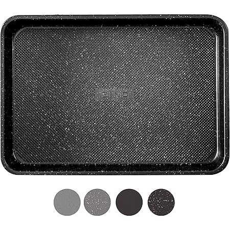 BINO Bakeware Nonstick Baking Pan, 9 x 13 Inch - Speckled Black | Premium Quality Textured Cake Pan with Even-Flow Technology | Dishwasher Safe | Non-Toxic