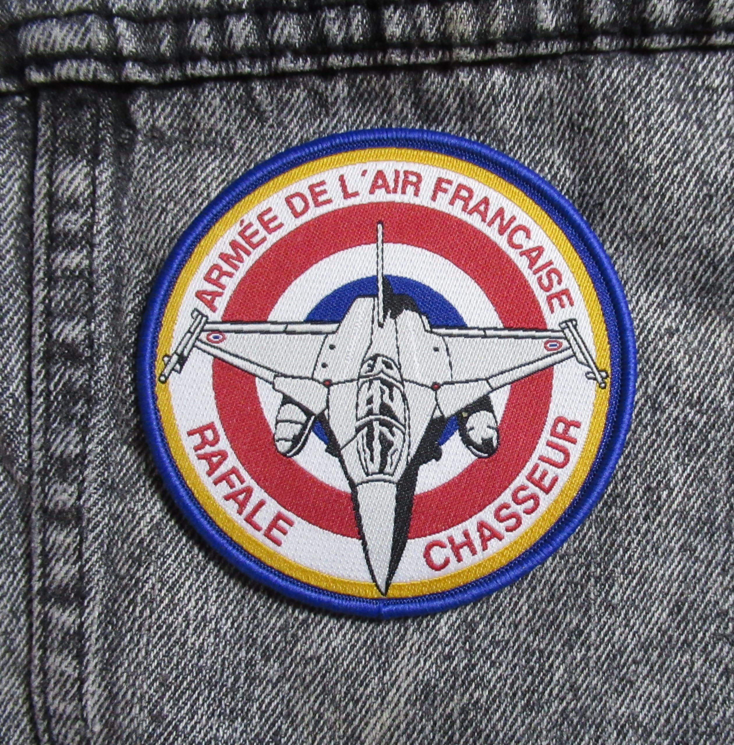 Patch Thermocollant Aviation – Cocarde Arménienne Air Force, 60x60 Mm, Fabriqué En France