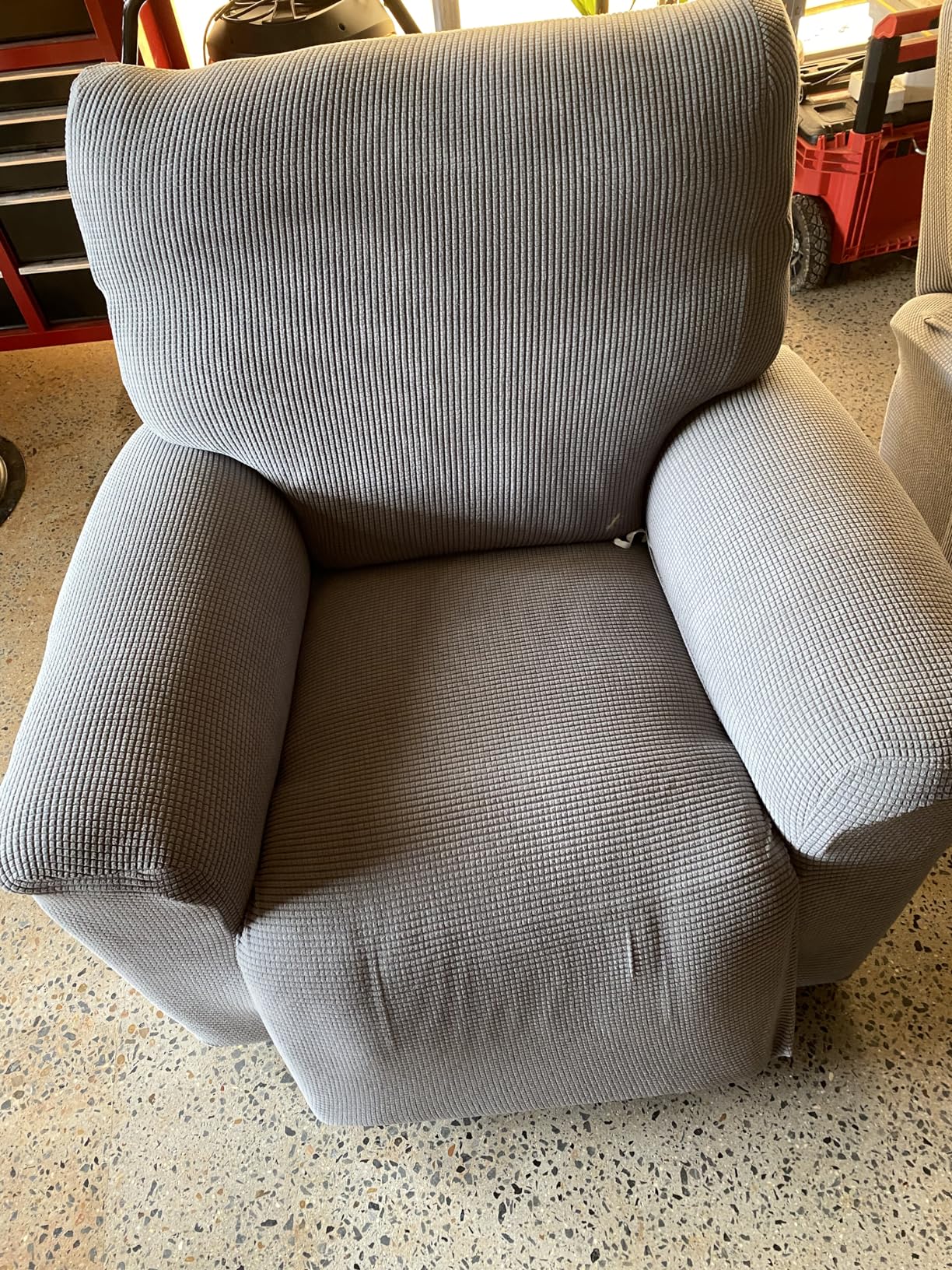 JIVINER Super Stretch Recliner Chair Covers 4 Pieces Sofa Slipcover for