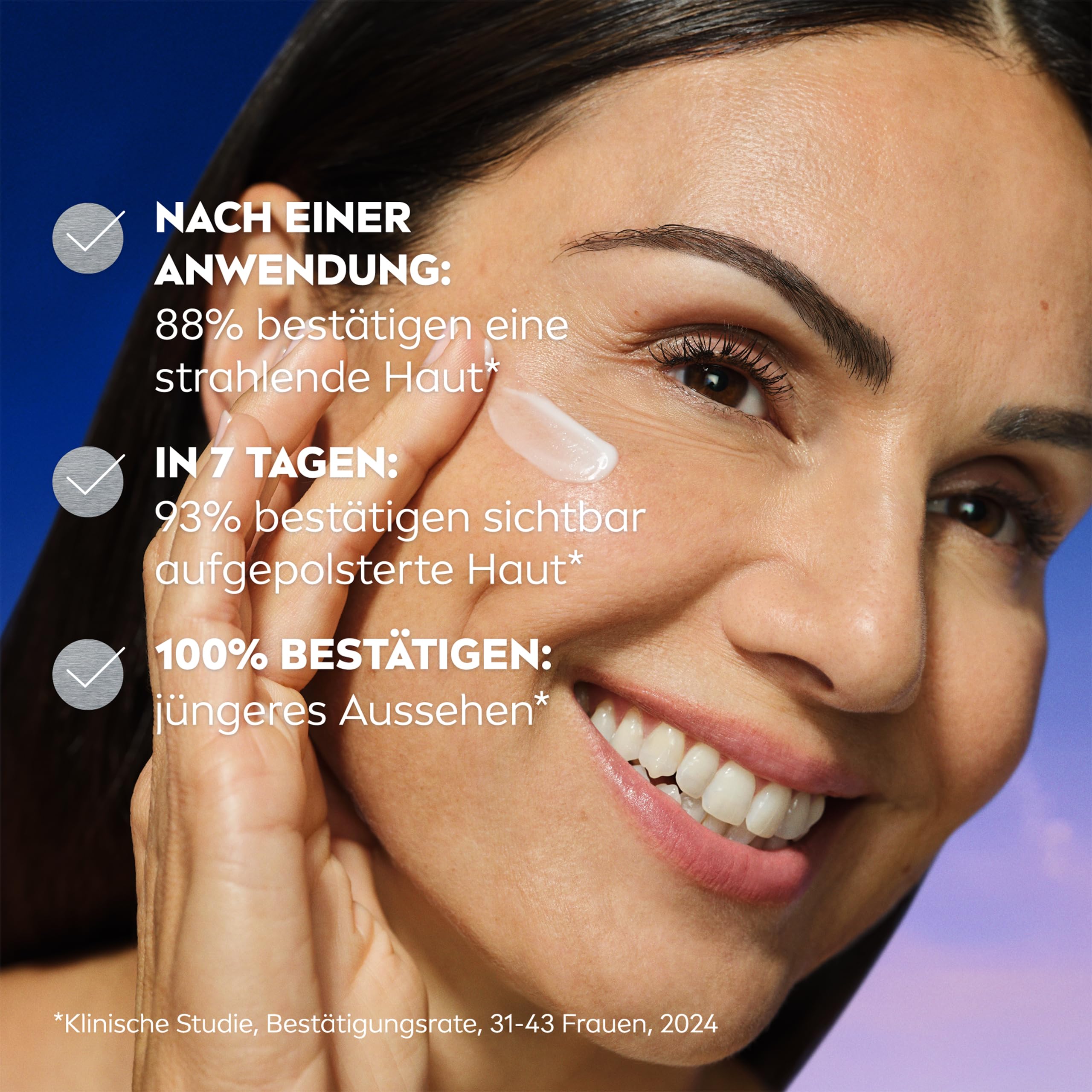 NIVEA Cellular Epigenetics Verjüngendes Serum mit EPICELLINE, setzt das Hautalter in 2 Wochen zurück, revolutionäre Gesichtspflege mit 3 Arten Hyaluronsäure (30 ml)