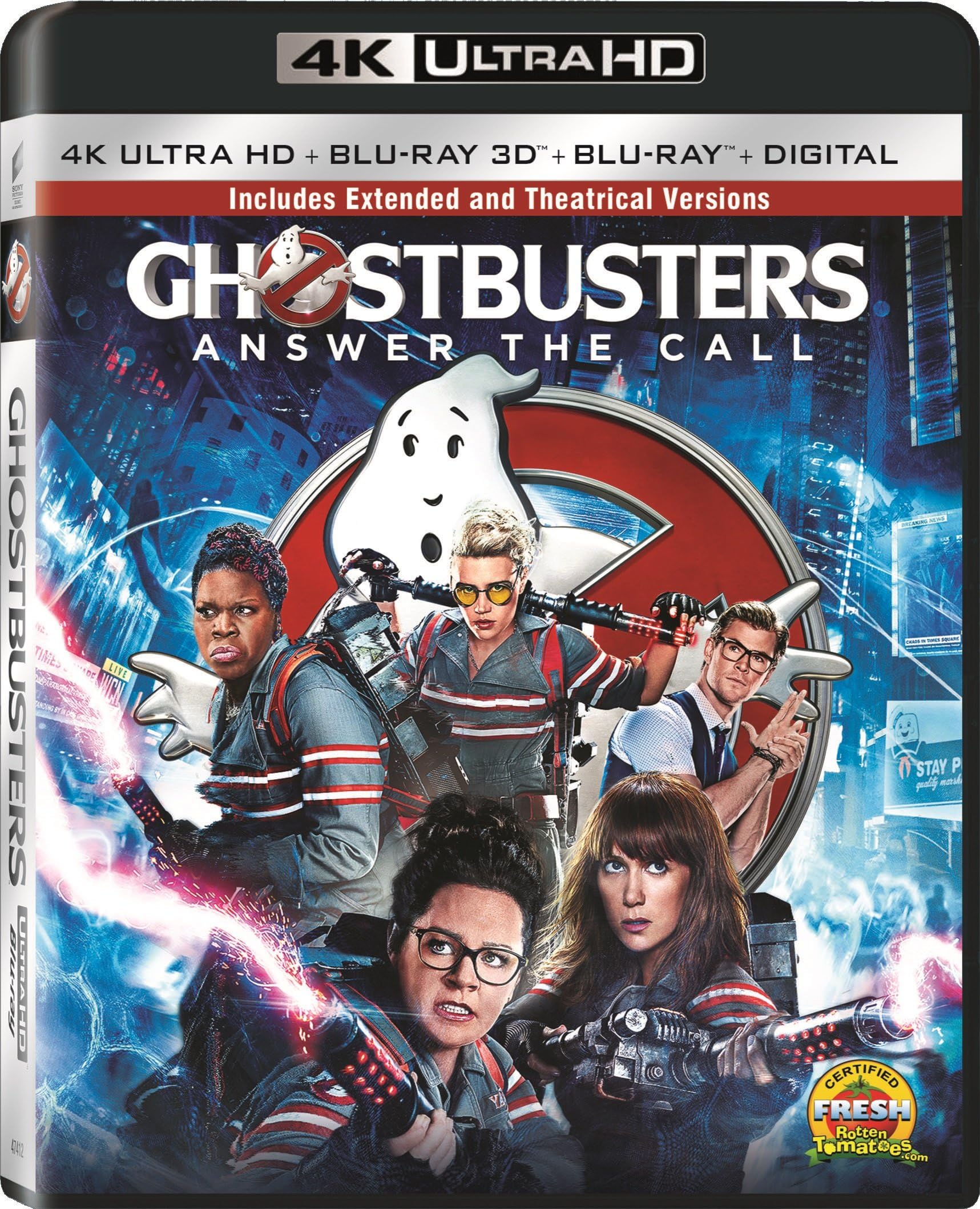 Ghostbusters - 4K + Blu-ray + 3D