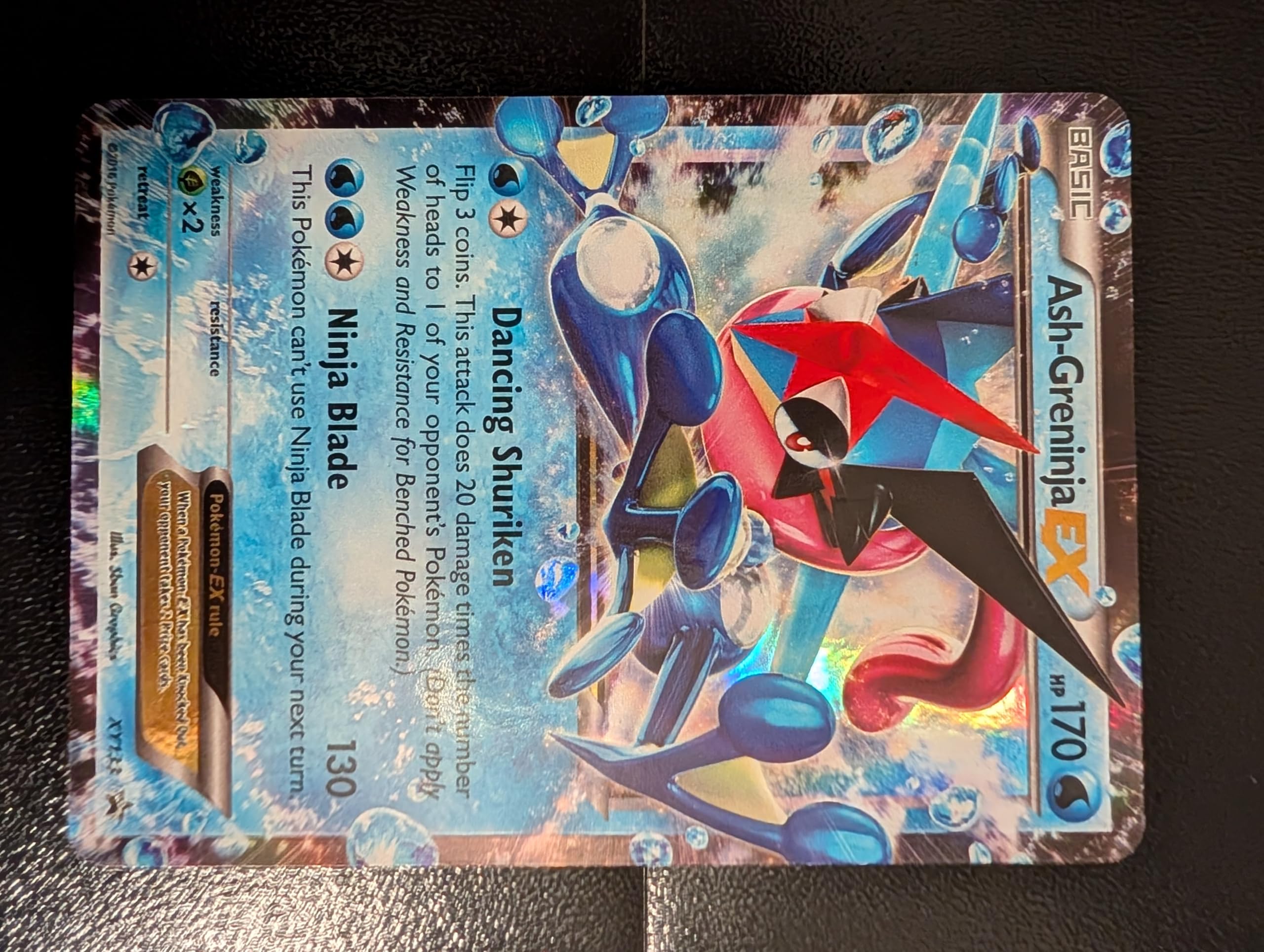 Amazon.co.jp: ポケモンカード サトシゲッコウガEX(XY133) ブラック