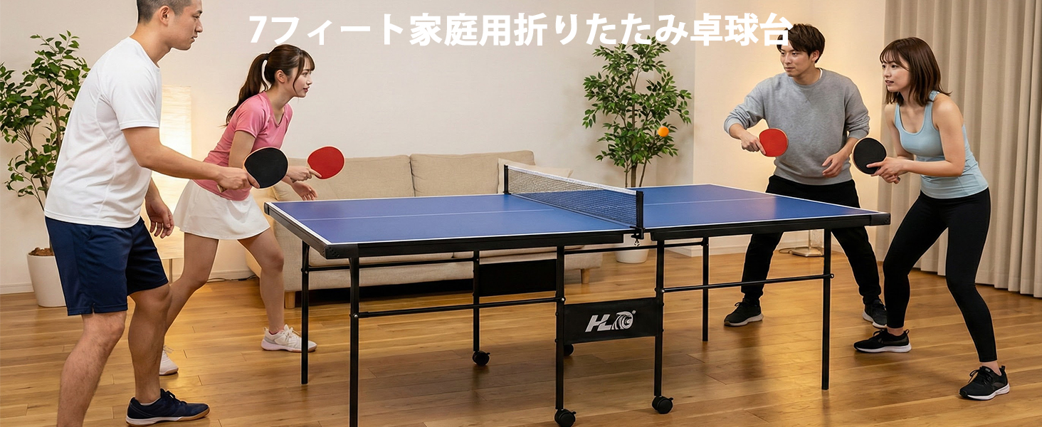 新品 家庭用 卓球台 TIGORA（ティゴラ） 卓球台 国際規格サイズ セパレート式 移動