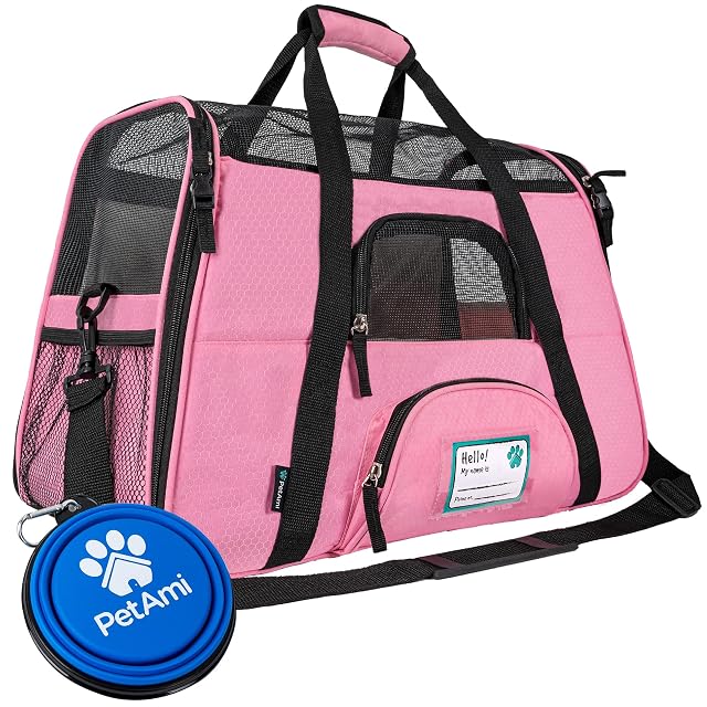 PetAmi Transportador de Mascotas Aprobado por aerolíneas para Gatos