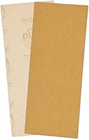 Vista 3 de Dura-Gold Hojas de papel de lija dorado de 1/3 hojas, grano 60 (caja de 16) – 3-2/3 x 9 pulgadas, soporte de gancho y bucle de tamaño de 3-2/3 x 9