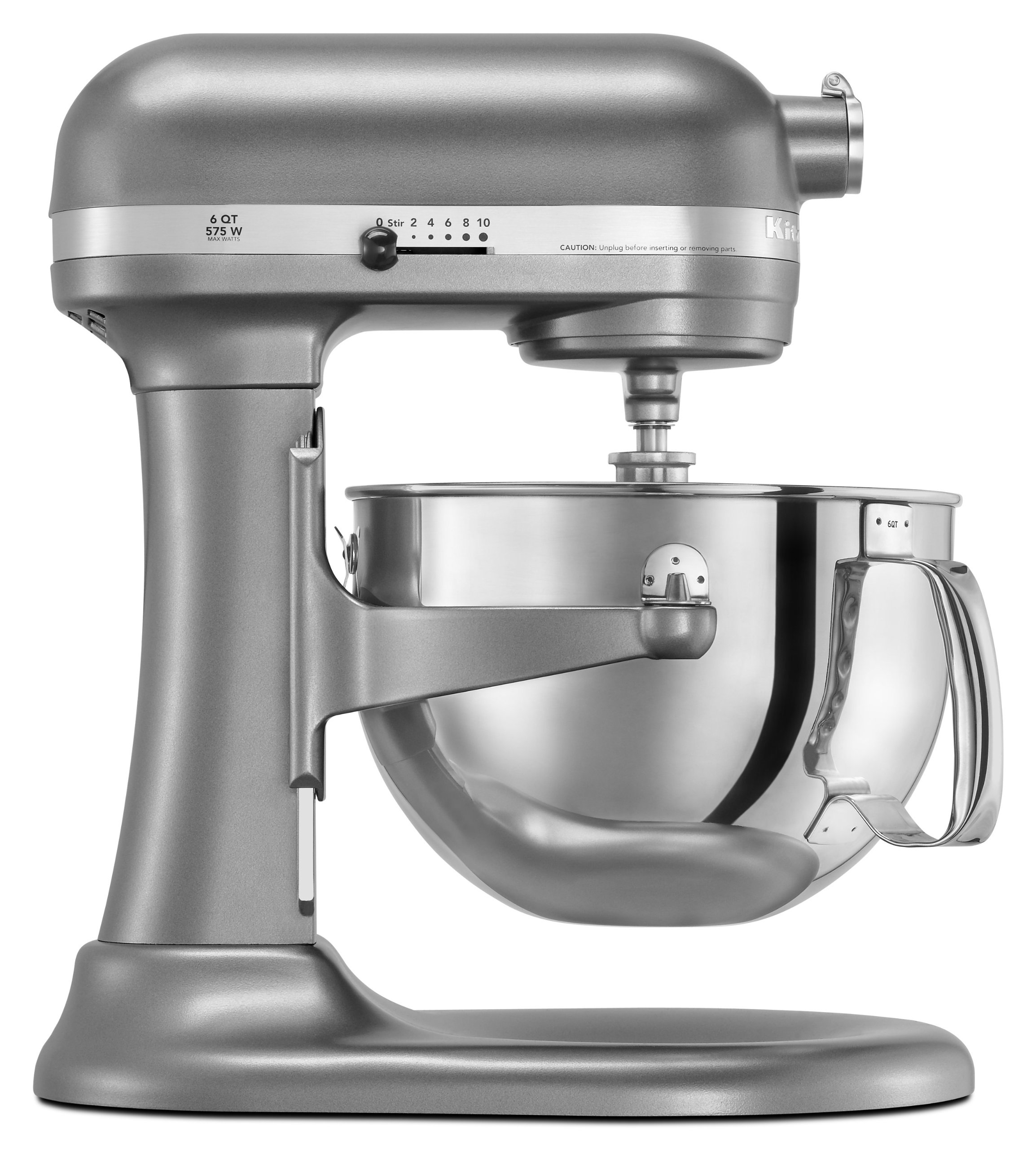 KitchenAid KP26M1PSL Professional 600 Series 6-Quart Stand Mixer