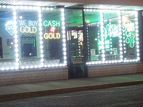 Miniatura 9 de Módulo de inyección 5630 blanco puro para ventana de escaparate, carcasa negra, superbrillante, con paquete de alimentación de CA UL 12 V (100 pies)