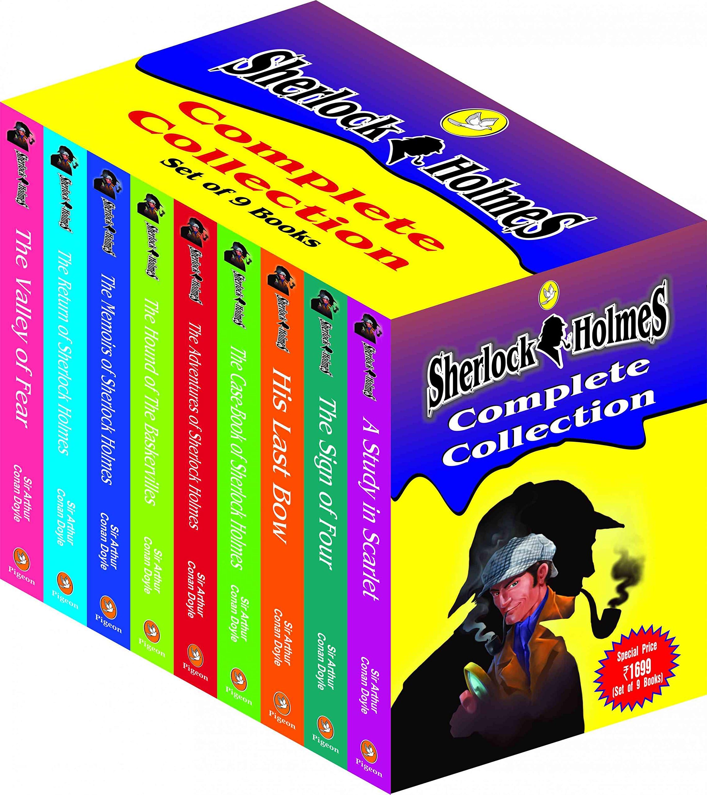 Sherlock Holmes (Set Of 9 Books) Paperback โ 1 January 2019