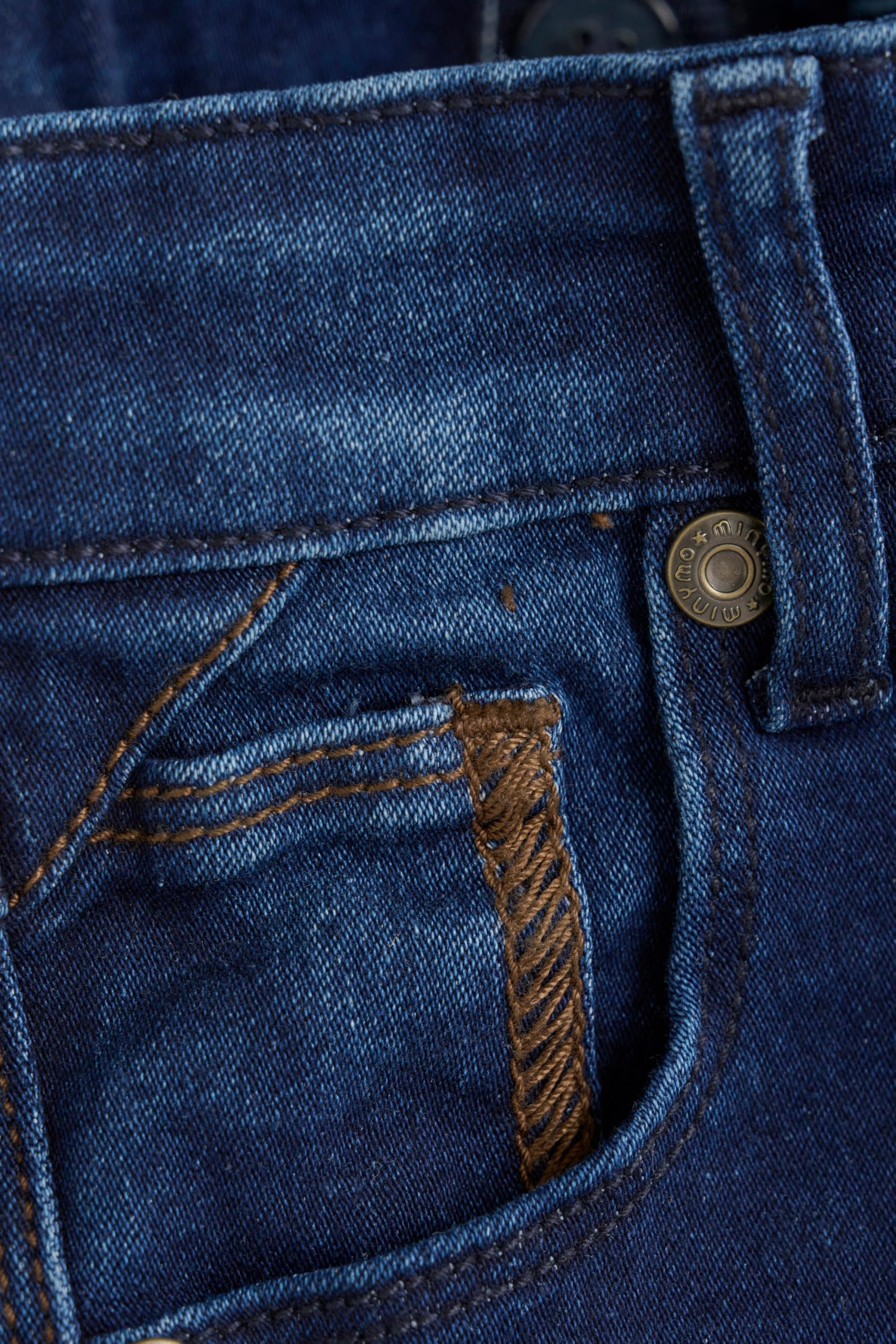 MINYMO Jeans Power Stretch Slim Fit Denim Bambini e Ragazzi