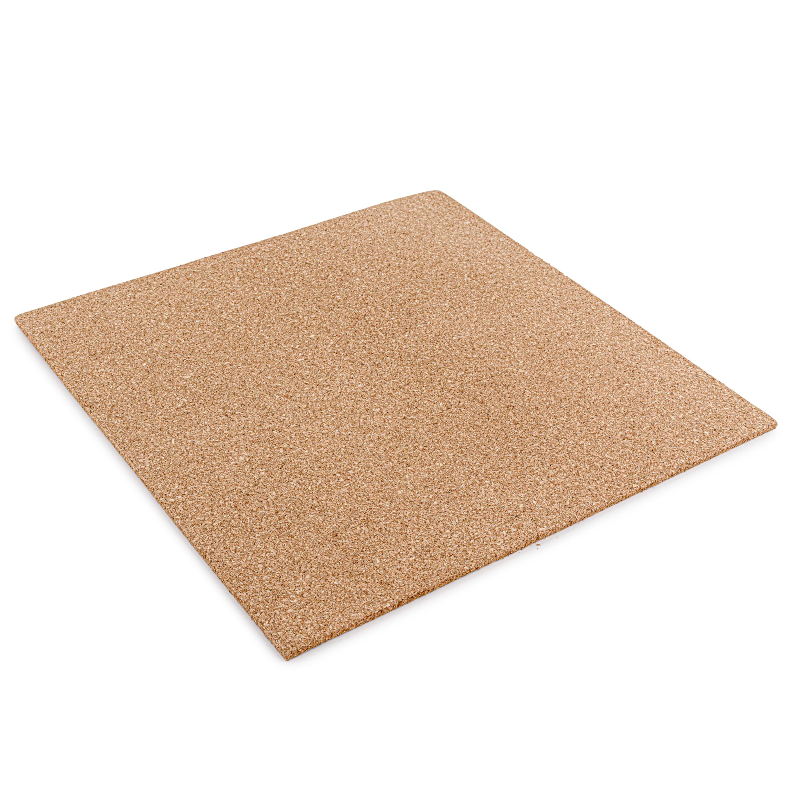 Piastrelle in sughero naturale, 300 x 300 x 4 mm, confezione da 25