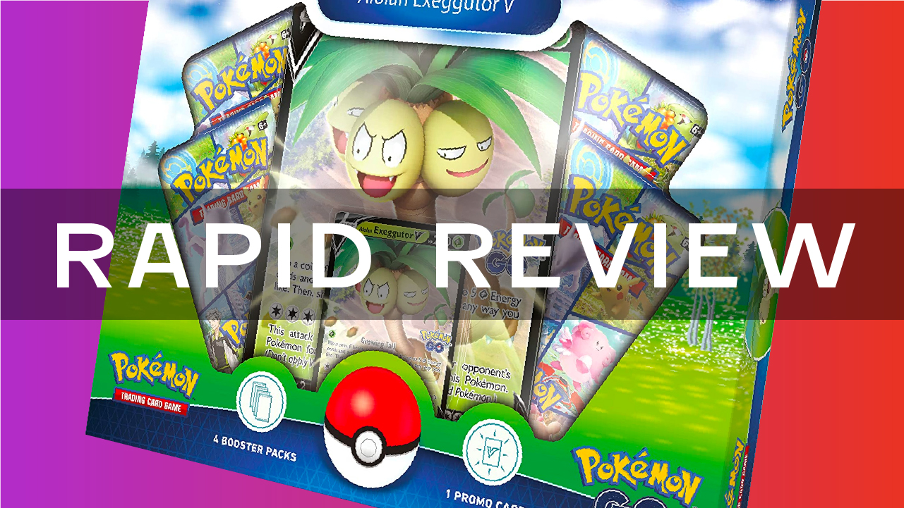 Watch RAPID REVIEW Pokemon GO Collection Alolan Exeggutor V on Amazon Live
