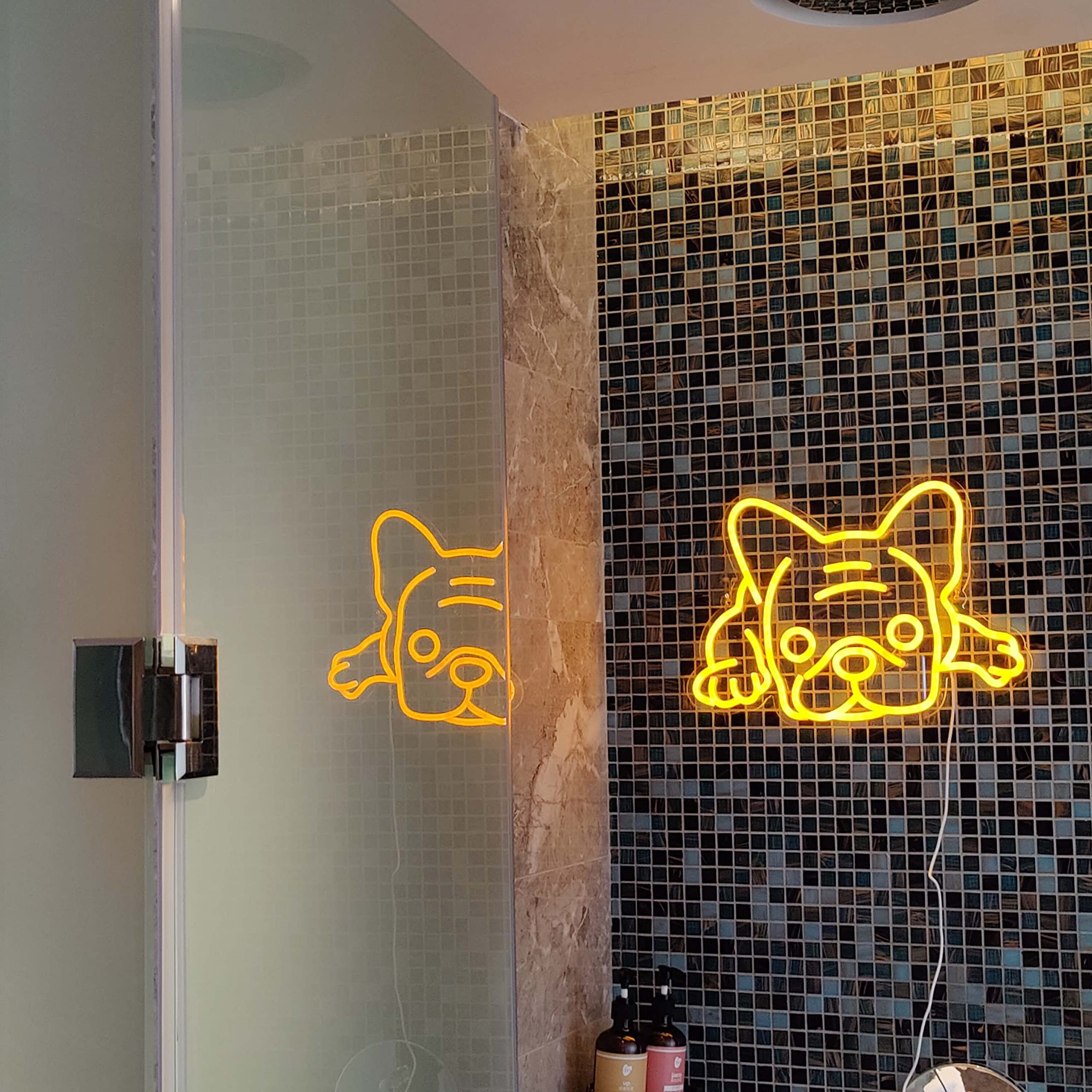 Produttore Led luce animale personalizzato al Neon Logo insegna al Neon LED inse