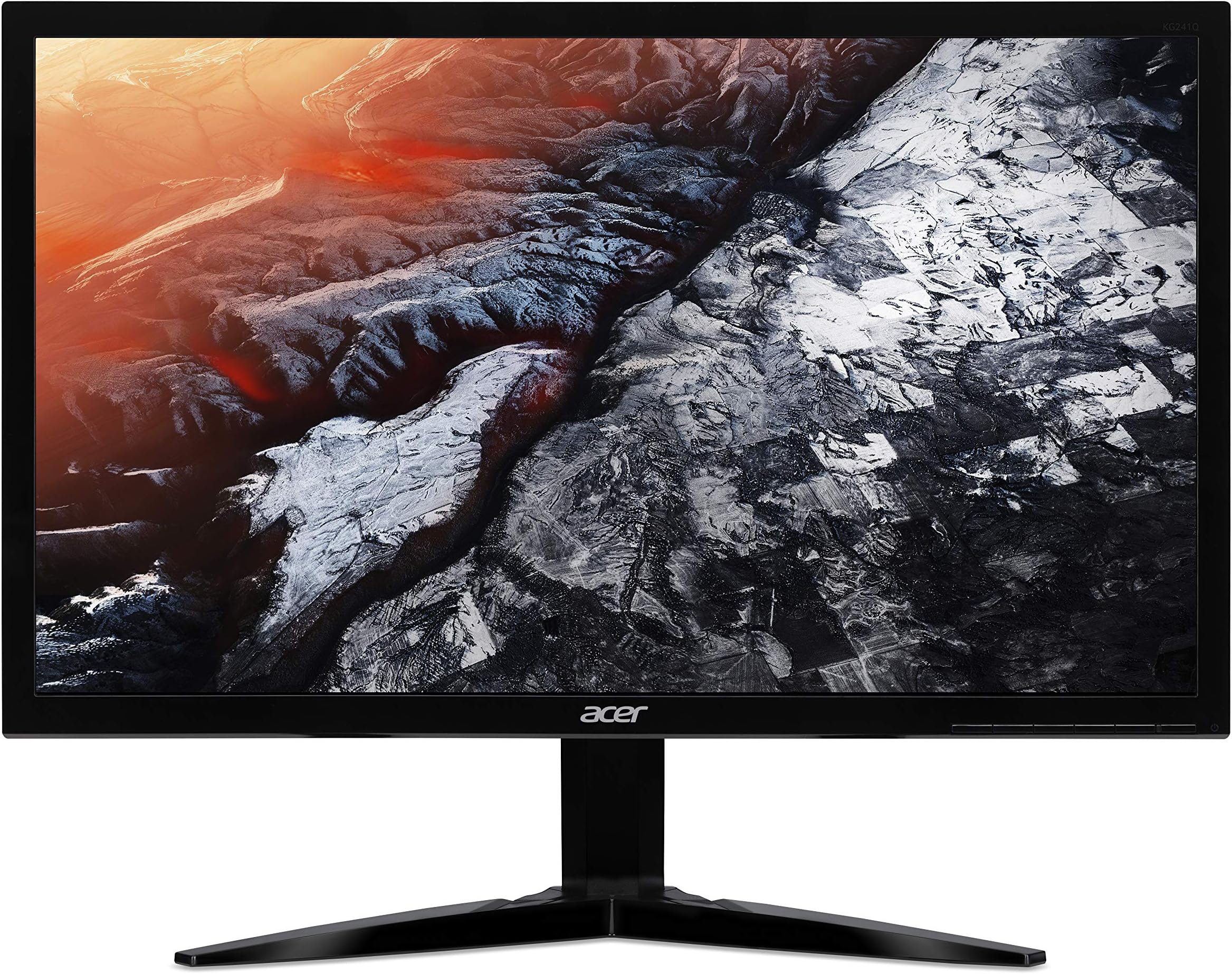 Acer KG241Qbmiix 24 Inch Full HD Gaming Monitor, Black (TN Panel, FreeSync, 1 ms, HDMI, VGA)