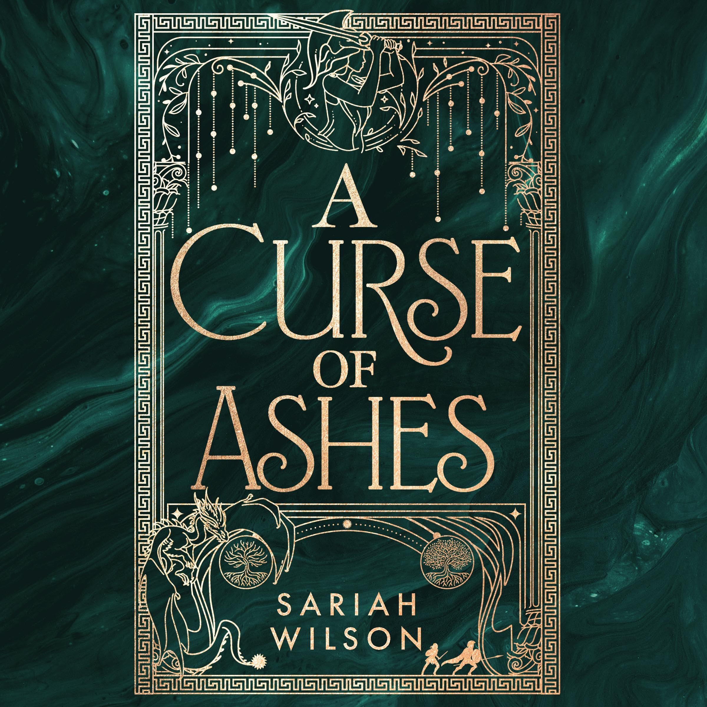 Cover art for A Curse of Ashes