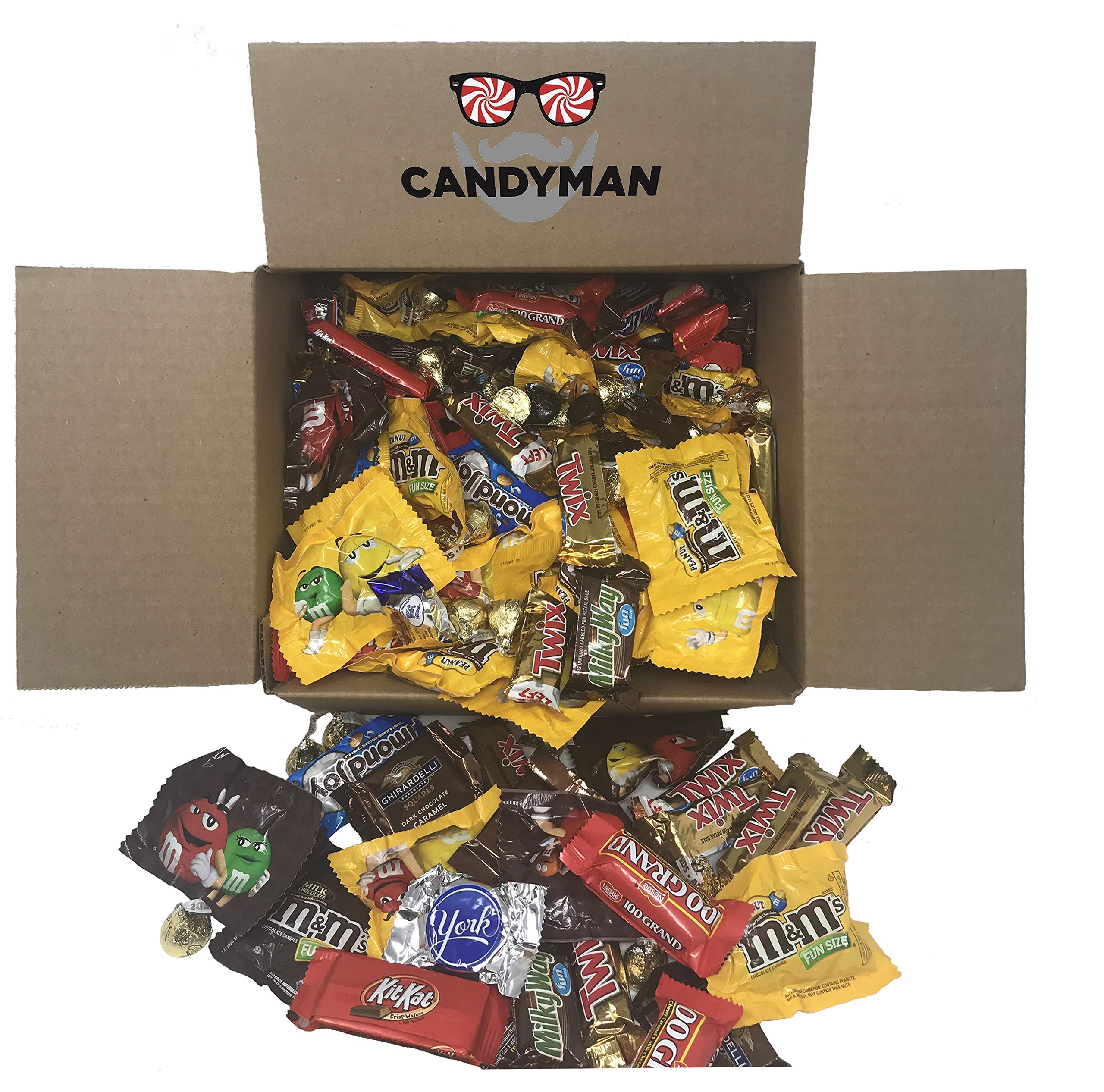 Buy CANDYMAN 5.6 LB Bundle Chocolate Assortment Bundle of Peanut M&M's