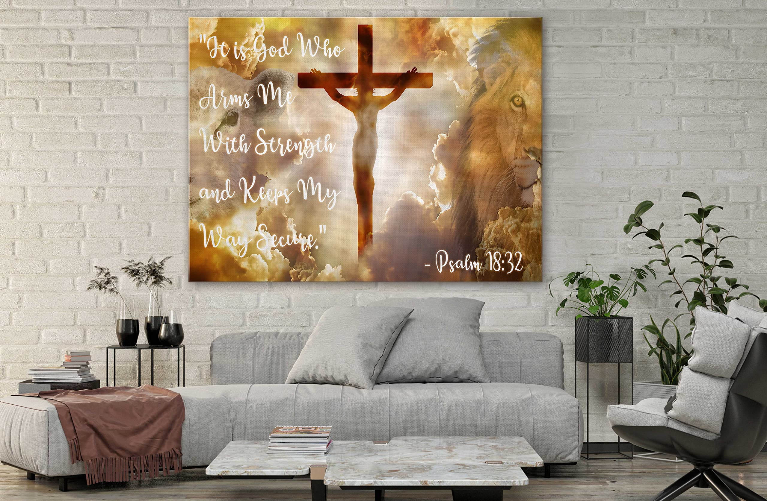 十字架　ウォールアート　ウォールデコ Amazon.co.jp: SpiritualHands イエス ウォールデコ