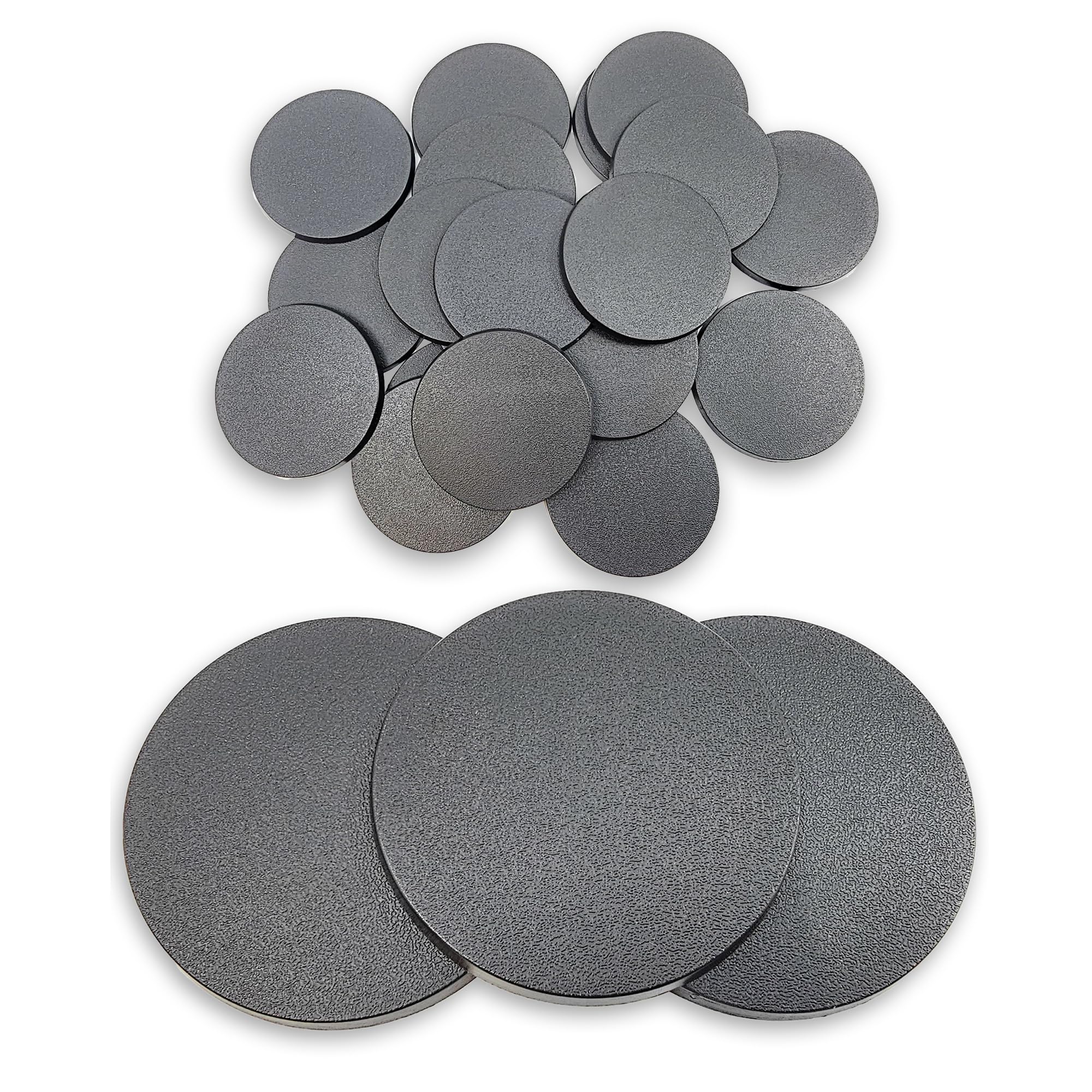 HOBBY HEAVEN By Hobbyists. For Hobbyists. Wargaming 60mm Round Plastic Bases… (20 pcs) — image 1