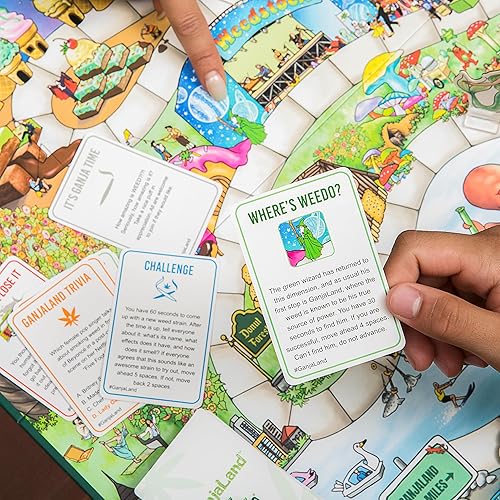 Miniatura 11 de WHAT DO YOU MEME Ganjaland - Paquete de expansión  Más cartas para The Epic Stoner Game Night Adventure Medium