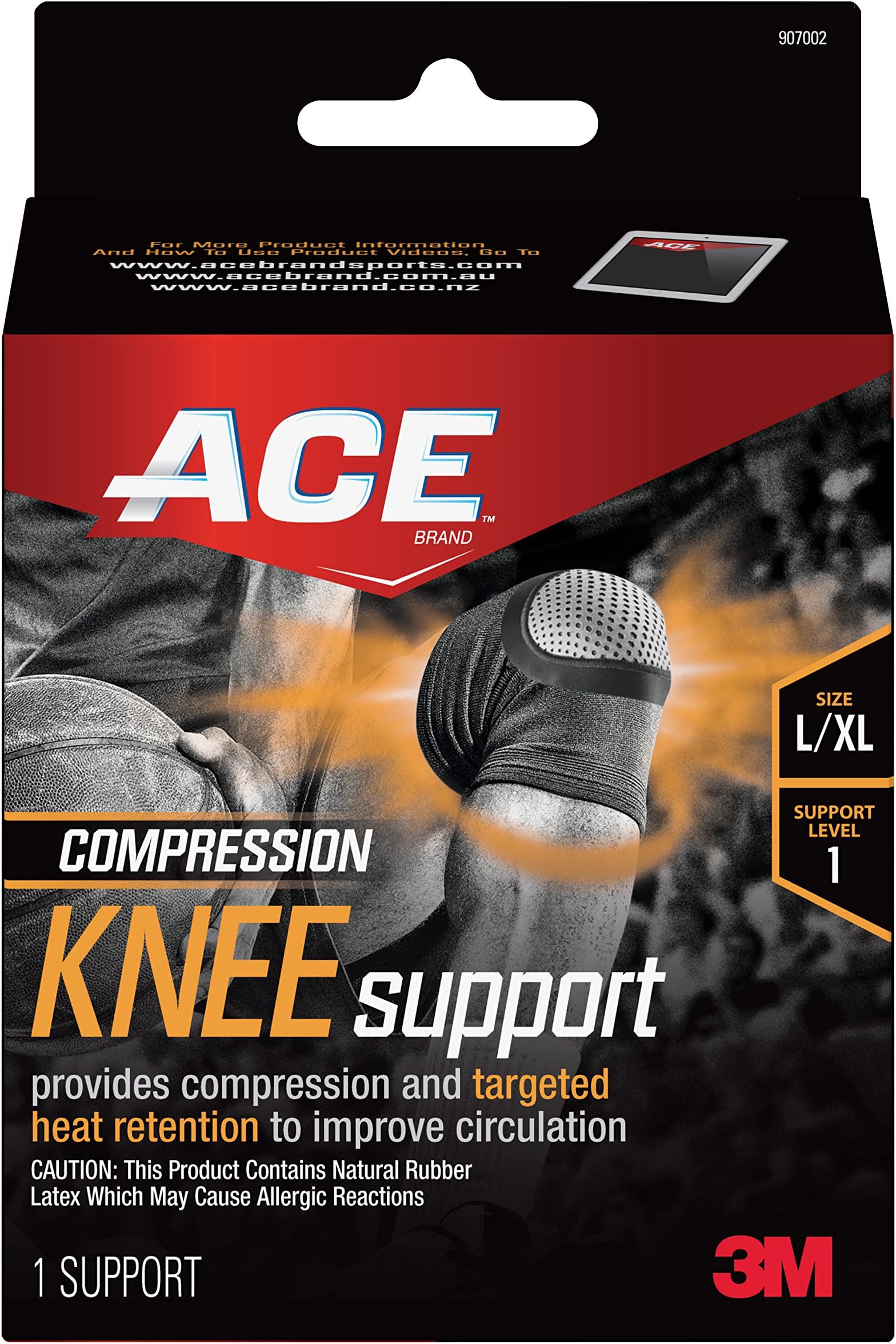 Compression Knee Support, Large/X-Large,907002