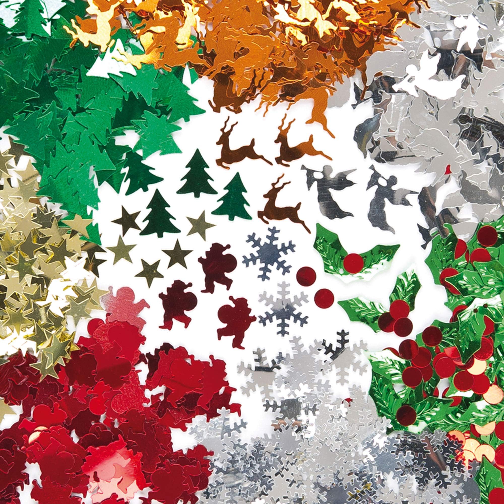 Baker Ross Christmas Sequins - Per pack of 56g, Craft Essentials for Arts and Crafts (EX5492)