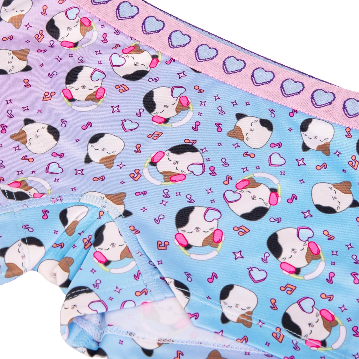 Squishmallows girls Underwear Panties and Shorts With Cam the Calico, Lola & More in Sizes 4, 6, 8 & 10 - Image 4