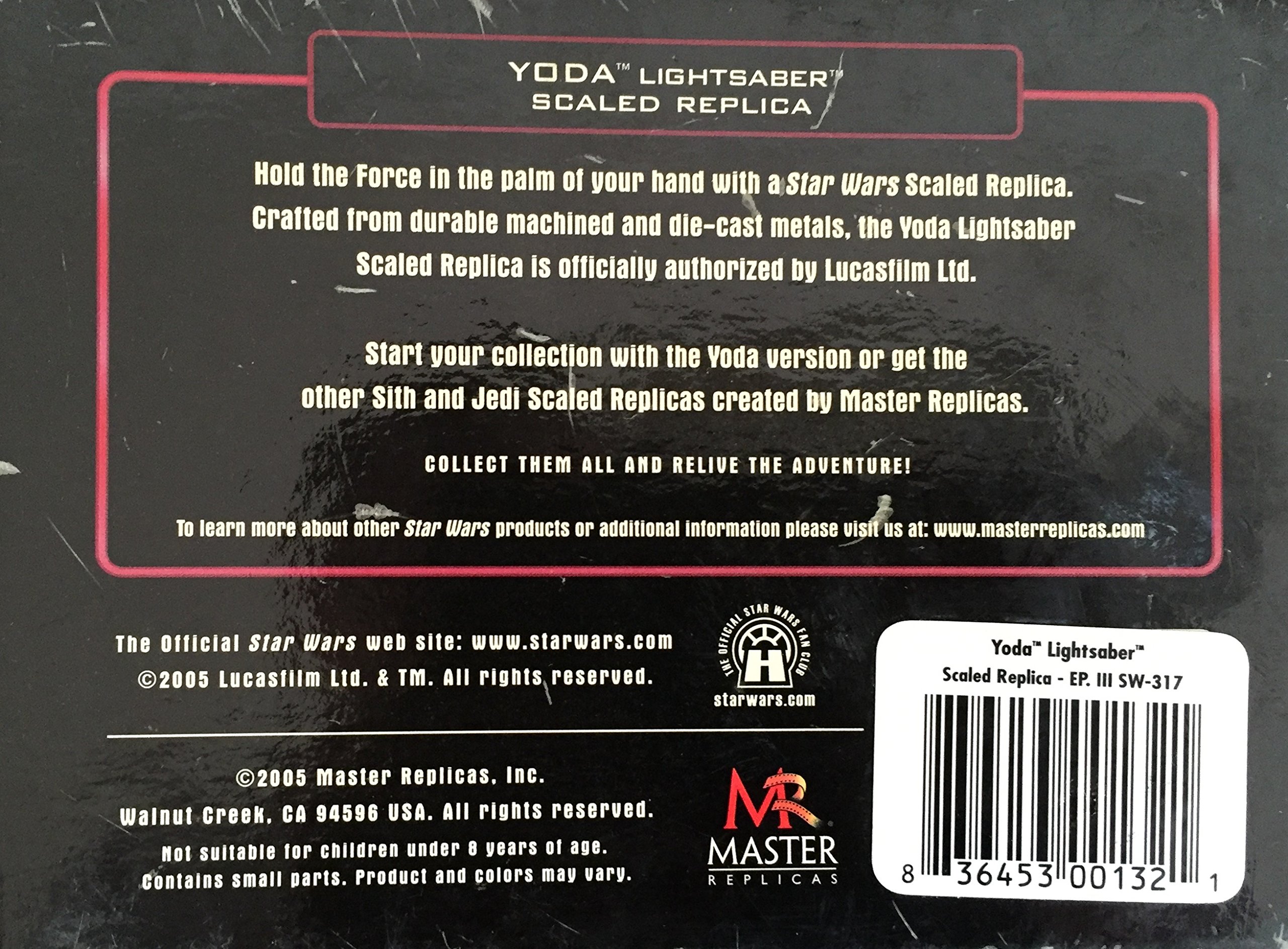 スターウォーズマスターヨーダライトセイバーミニチュアマスターレプリカ製 MASTER REPLICAS (マスター レプリカ) ヨーダ レプリカミニ