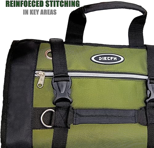 Miniatura 5 de Bolsa enrollable para herramientas, organizador de llaves, bolsas enrollables, bolsa de herramientas