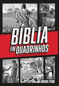 Bíblia em Quadrinhos - capa dura - Vermelha: A Palavra de Deus com aventura, ação e emoção.