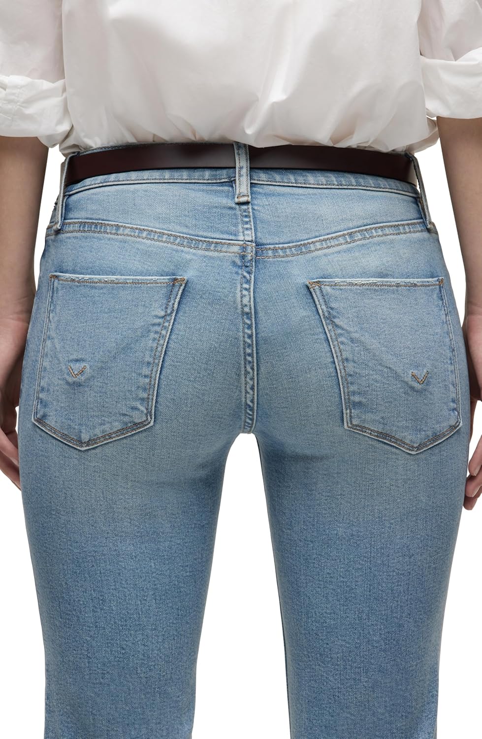 Hudson Womens Nico Mid-Rise Bootcut Barefoot Jean - Image 3