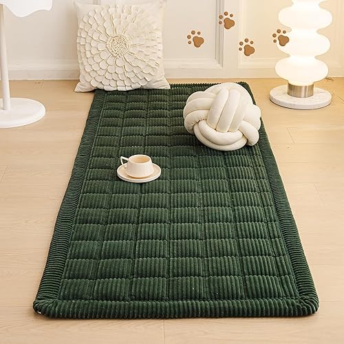 Miniatura 5 de MEETSKY Funda de sofá para sofá de 2 cojines, funda de sofá antideslizante para perros, protector lavable, apto para mascotas, fundas suaves para