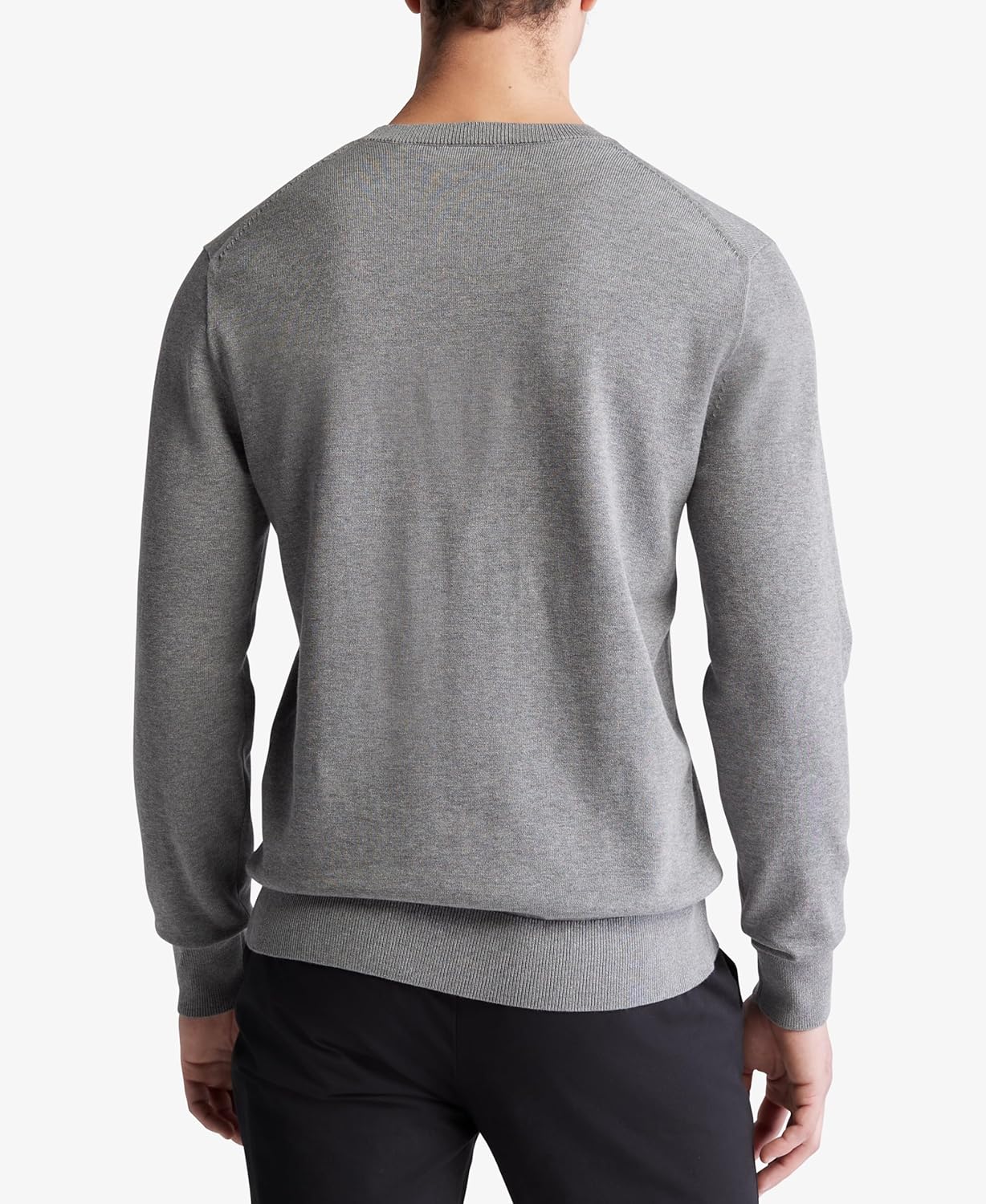 Calvin Klein Men's Knit Campus Crew Neck Cotton CK Golf Sweater - Image 3