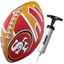 Franklin Sports NFL Rubber Mini Football - 8.5" - San Francisco 49ers gallery image