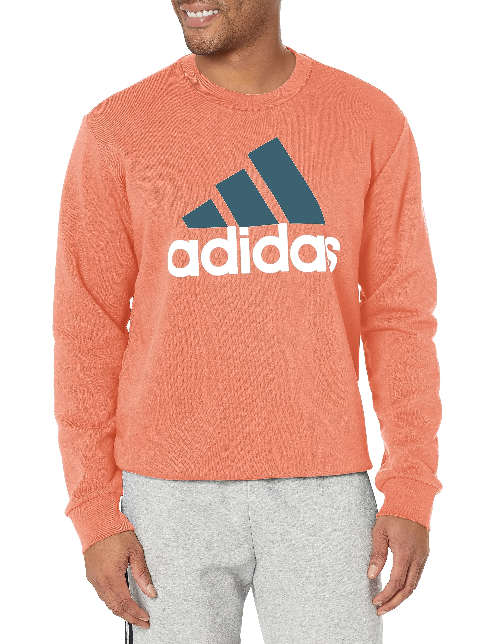Men's Essentials Fleece Big Logo Sweatshirt