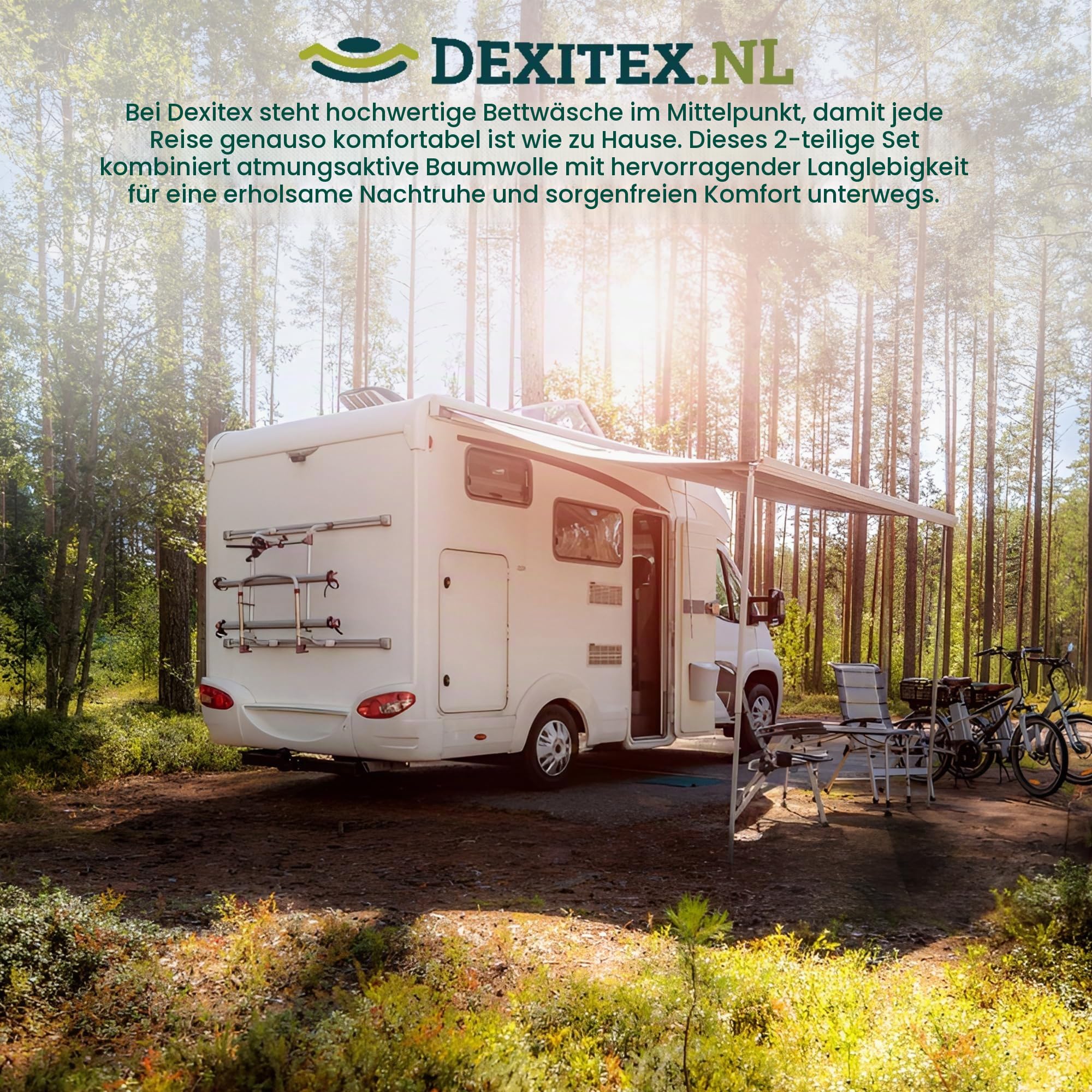 Bettlaken Queensbett-Wohnmobil 2er Set - 1 Molton und 1 Spannbettlaken Weiß(135-160cm x 210cm) für Wohnmobil oder Caravan - 100% Baumwolle -Oeko-TEX - Weiß