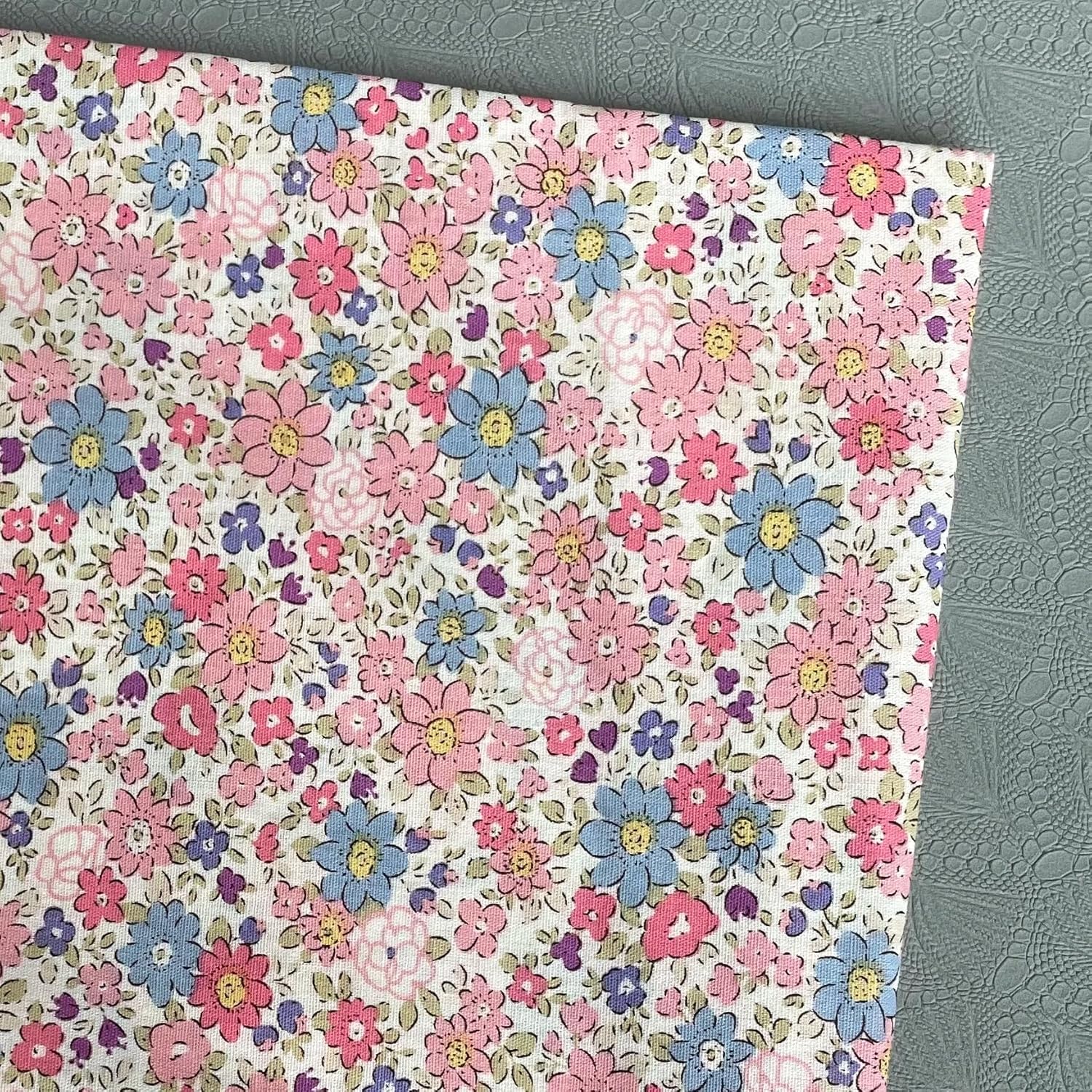 145cm 145X50cm Tana Lawn Plants Floral 100% Cotton 80S Like Liberty Fabric Digital Printing for Sewing Cloth Dresses Skirt Kids Designer Tissus CLASSIER-FABRICS-26891