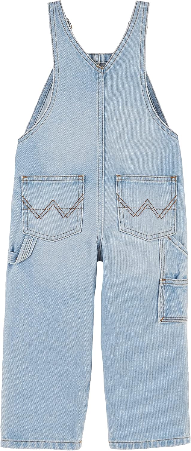 Wrangler Authentics Boys' Classic Denim Overall image 2