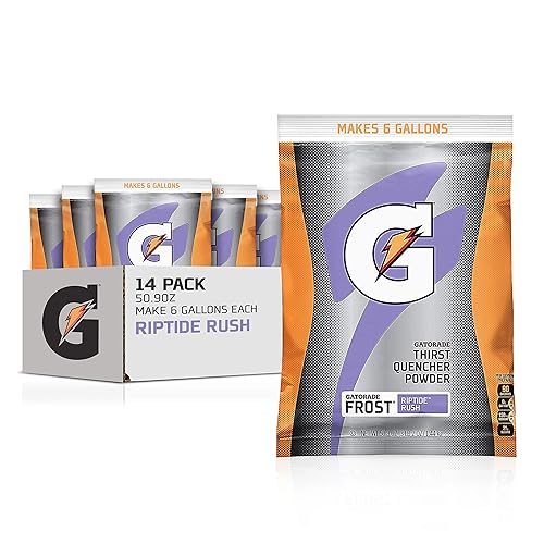 Miniatura 5 de Gatorade Polvo para calmar la sed hace 1 galónbolsa 40 unidades naranja 3728 onzas