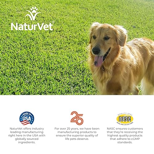 Miniatura 9 de NaturVet Suplemento GrassSaver para perros Suplemento saludable para ayudar a librar tu césped de manchas amarillas Combinación sinérgica