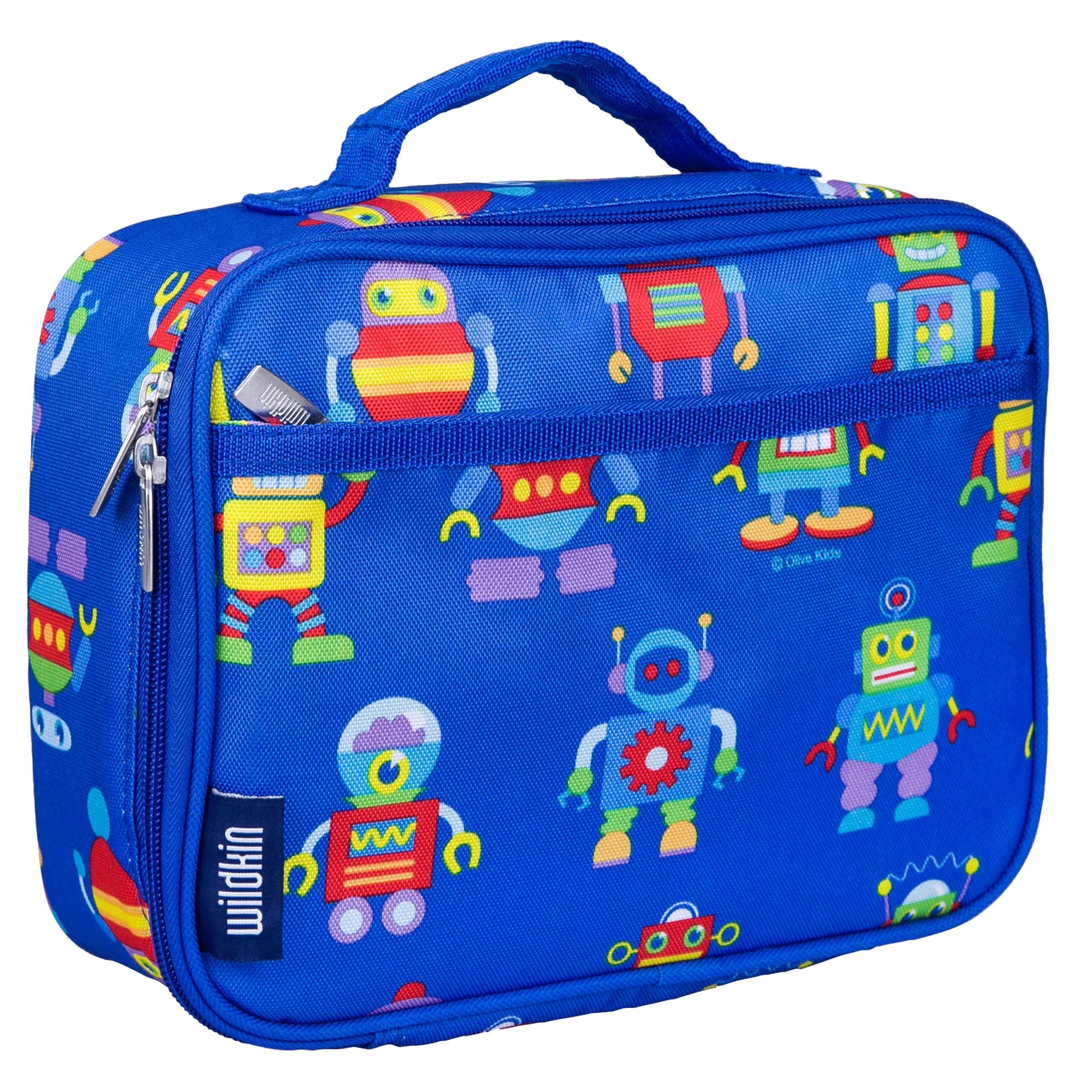 Wildkin Kids Insulated Lunch Box For Boys And Girls, Perfect Size For Packing Hot Or Cold Snacks For School And Travel, Patterns Coordinate With Our Backpacks And Duffel Bags