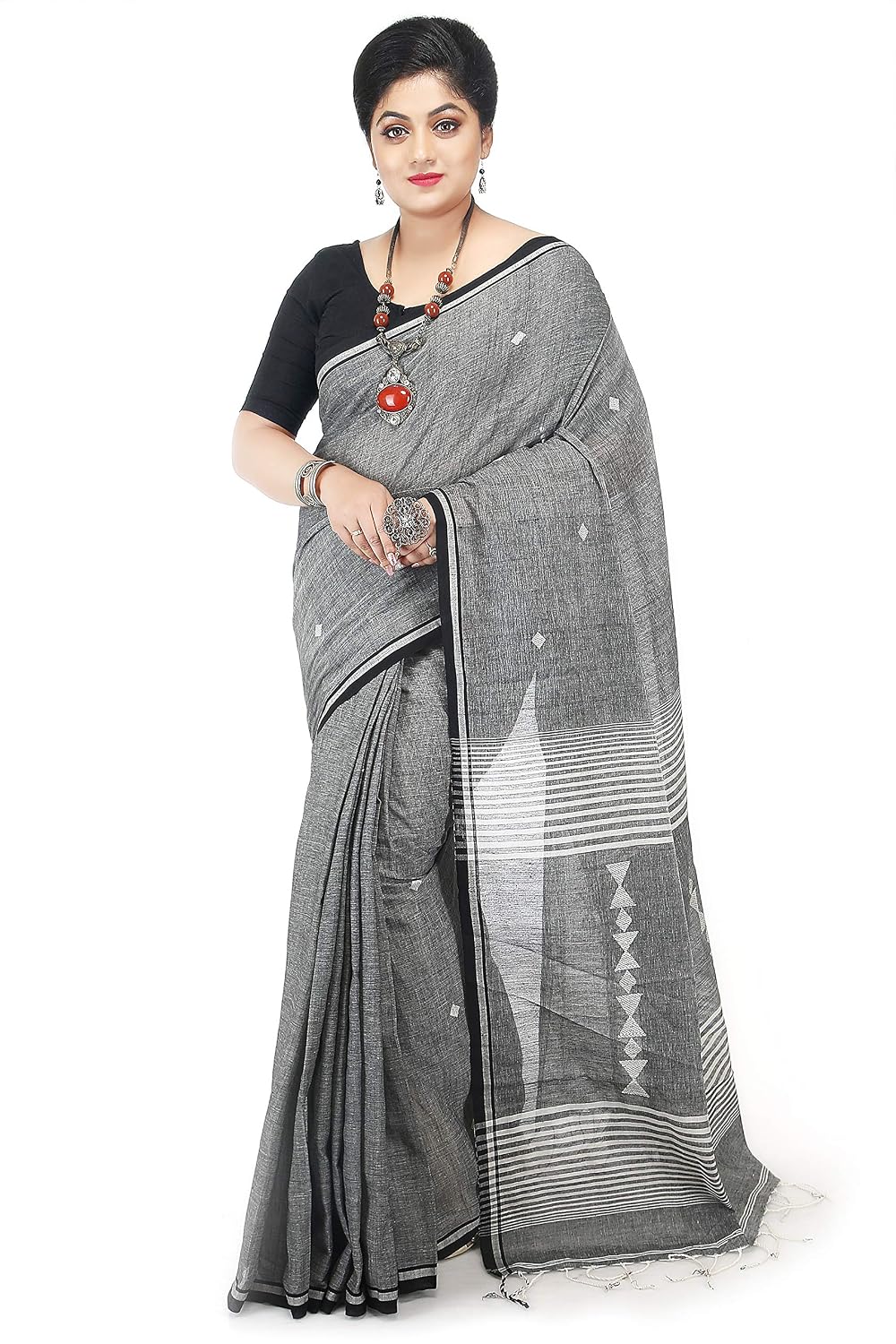 BENGAL HANDLOOM Exclusive Premium Hanspun & Hand Weave Jamdani Work Saree for Women - Review, Price and Buying Guide